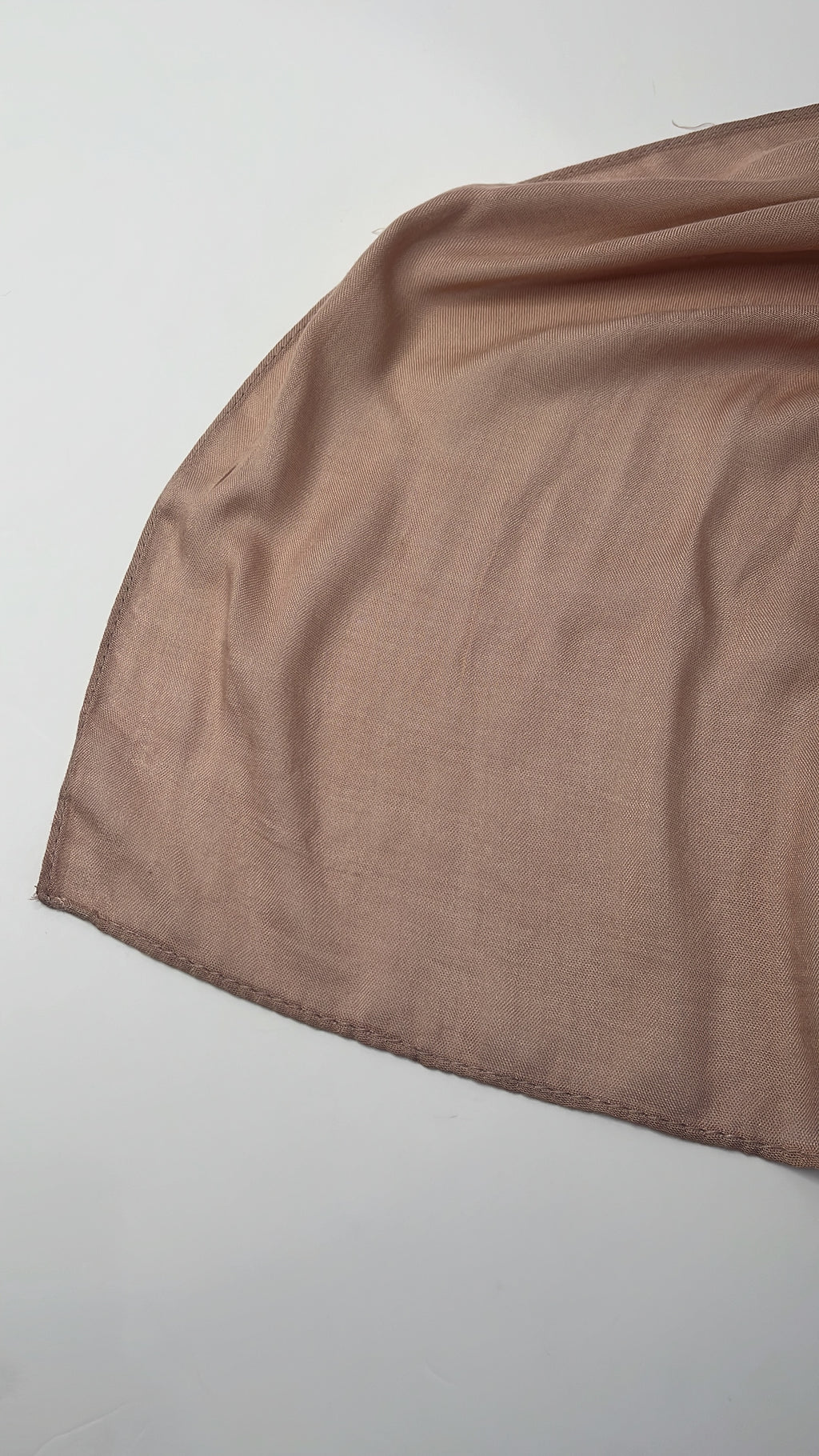 Mocha Taupe - Cotton Linen Scarf