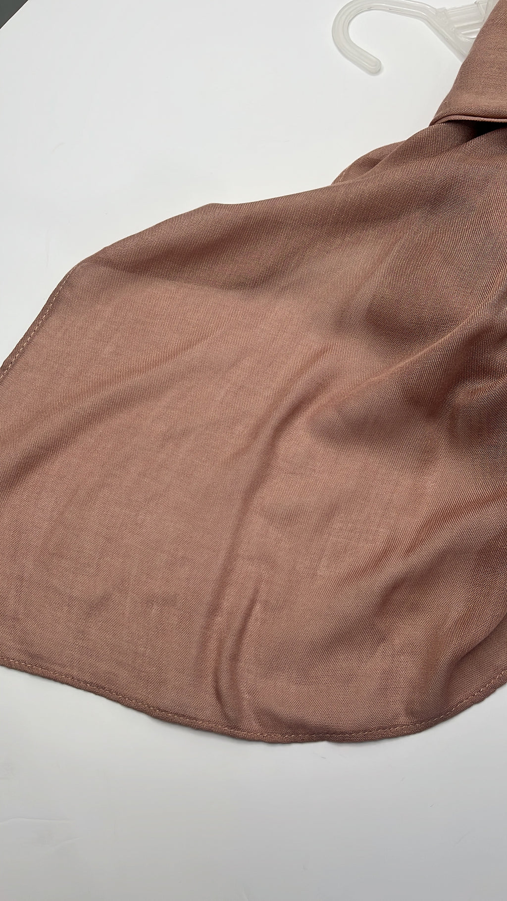 Mocha Taupe - Cotton Linen Scarf