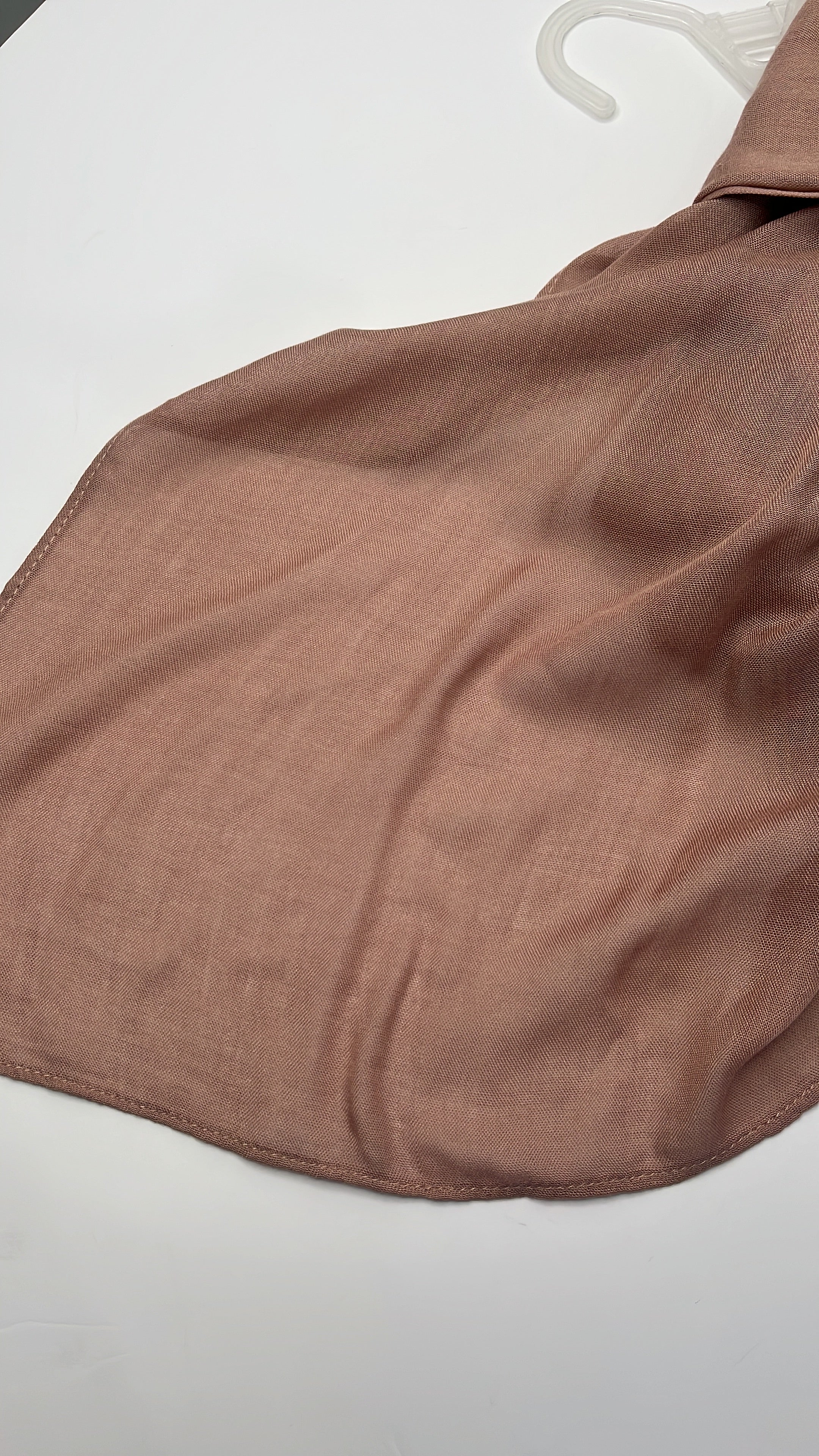 Mocha Taupe - Cotton Linen Scarf