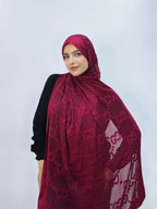 Kenz Gucci Devoré Scarf