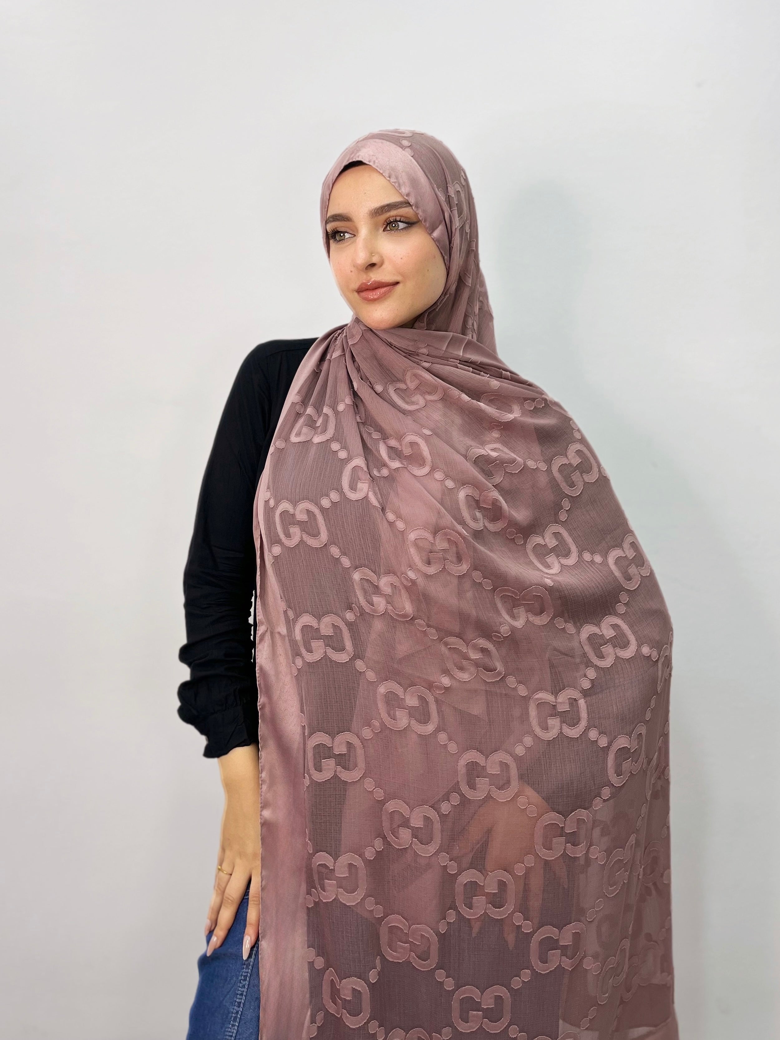 Kenz Gucci Devoré Scarf