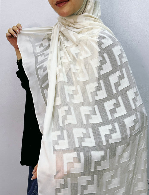 Kenz Devoré F Scarf