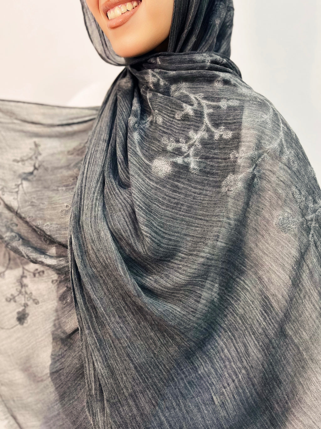 Kenz Thai Indian Floral Scarf