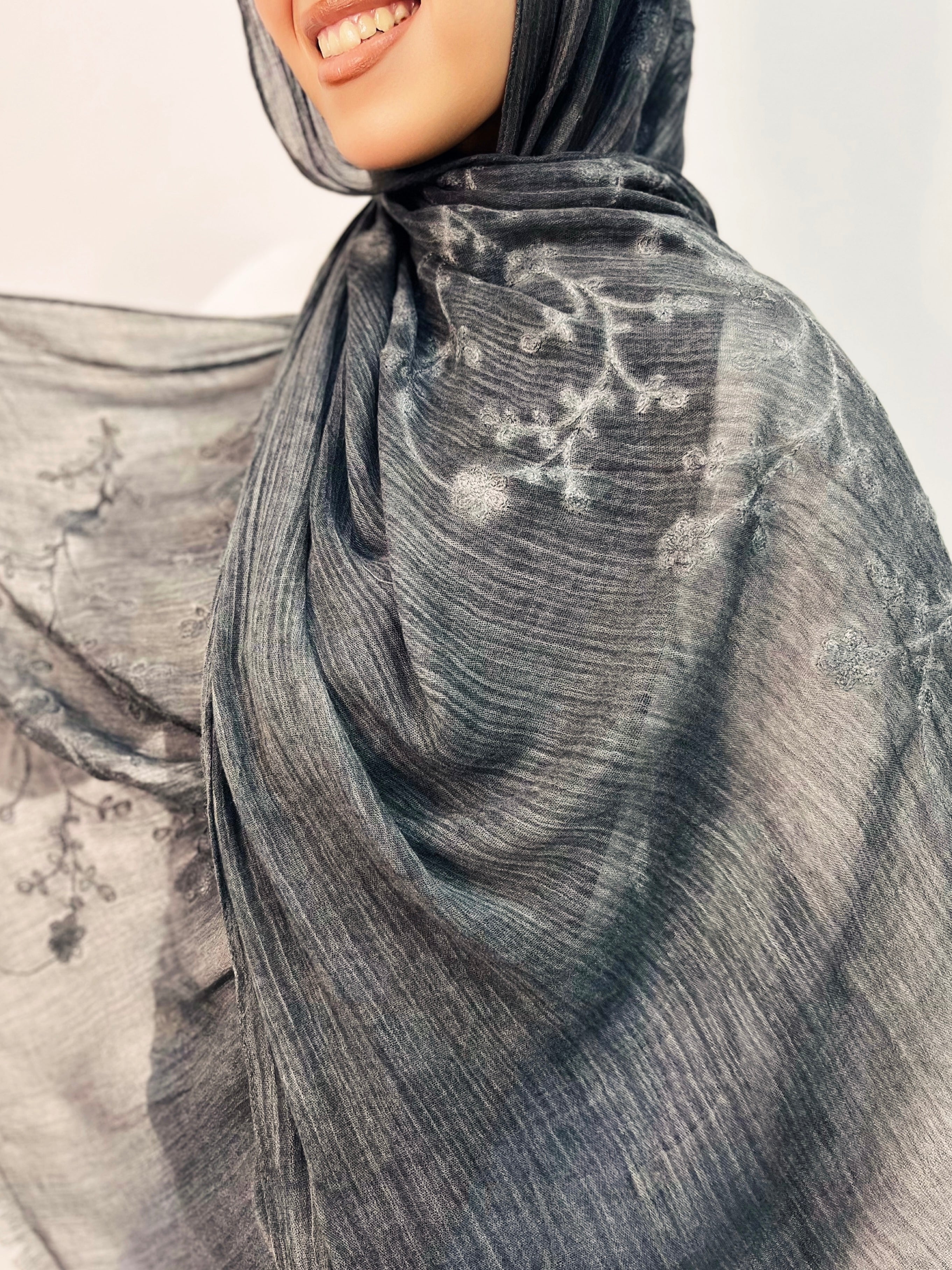 Kenz Thai Indian Floral Scarf