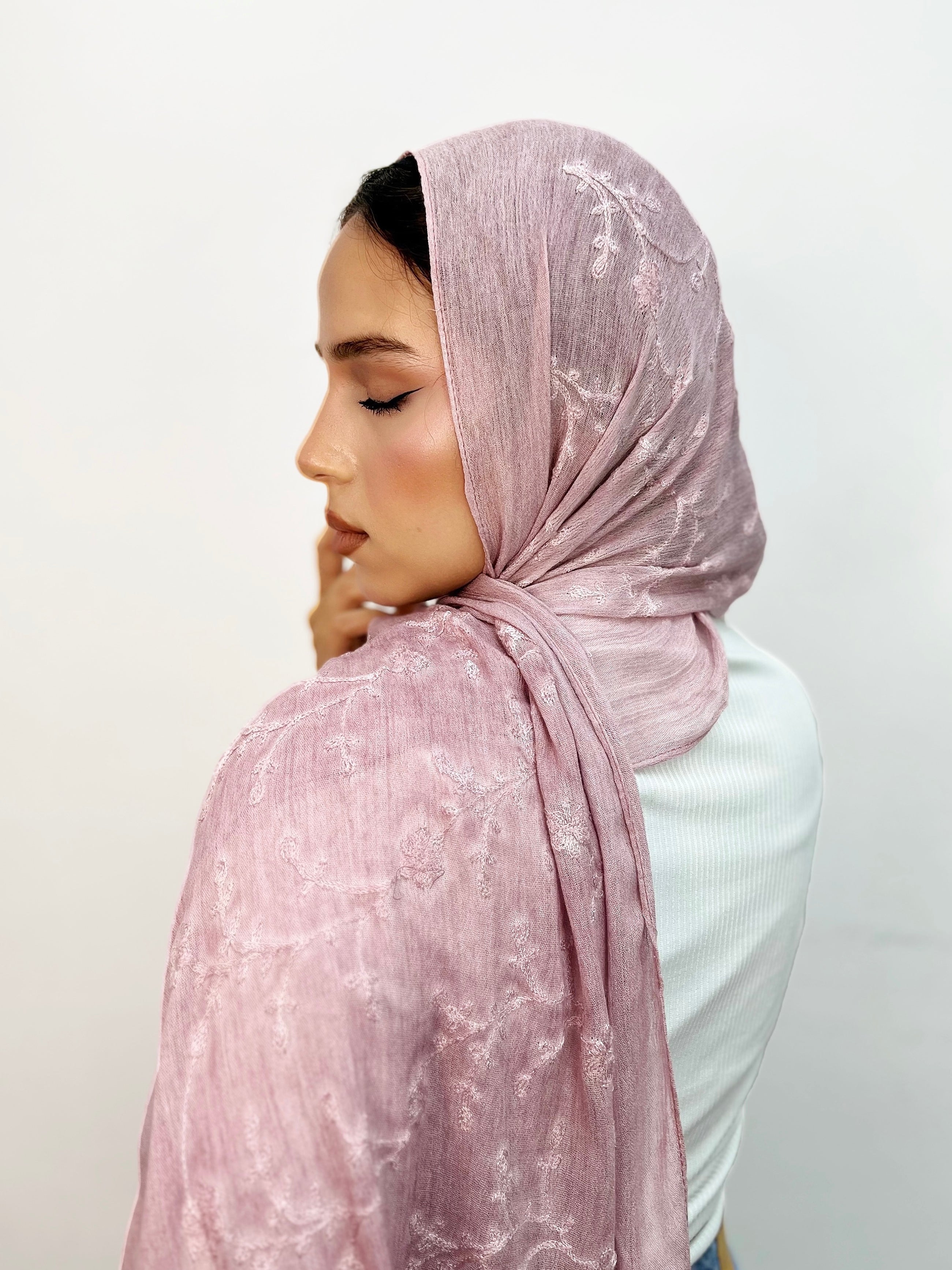 Kenz Thai Indian Floral Scarf