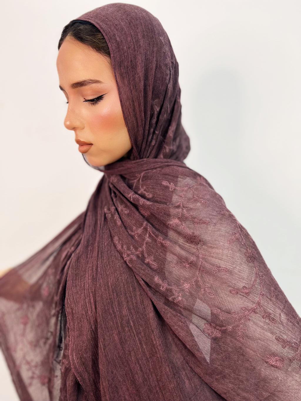 Kenz Thai Indian Floral Scarf