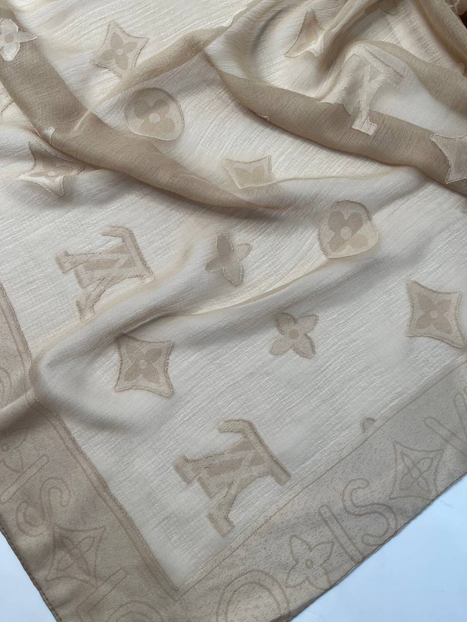 Kenz Devoré lv Chiffon Scarf
