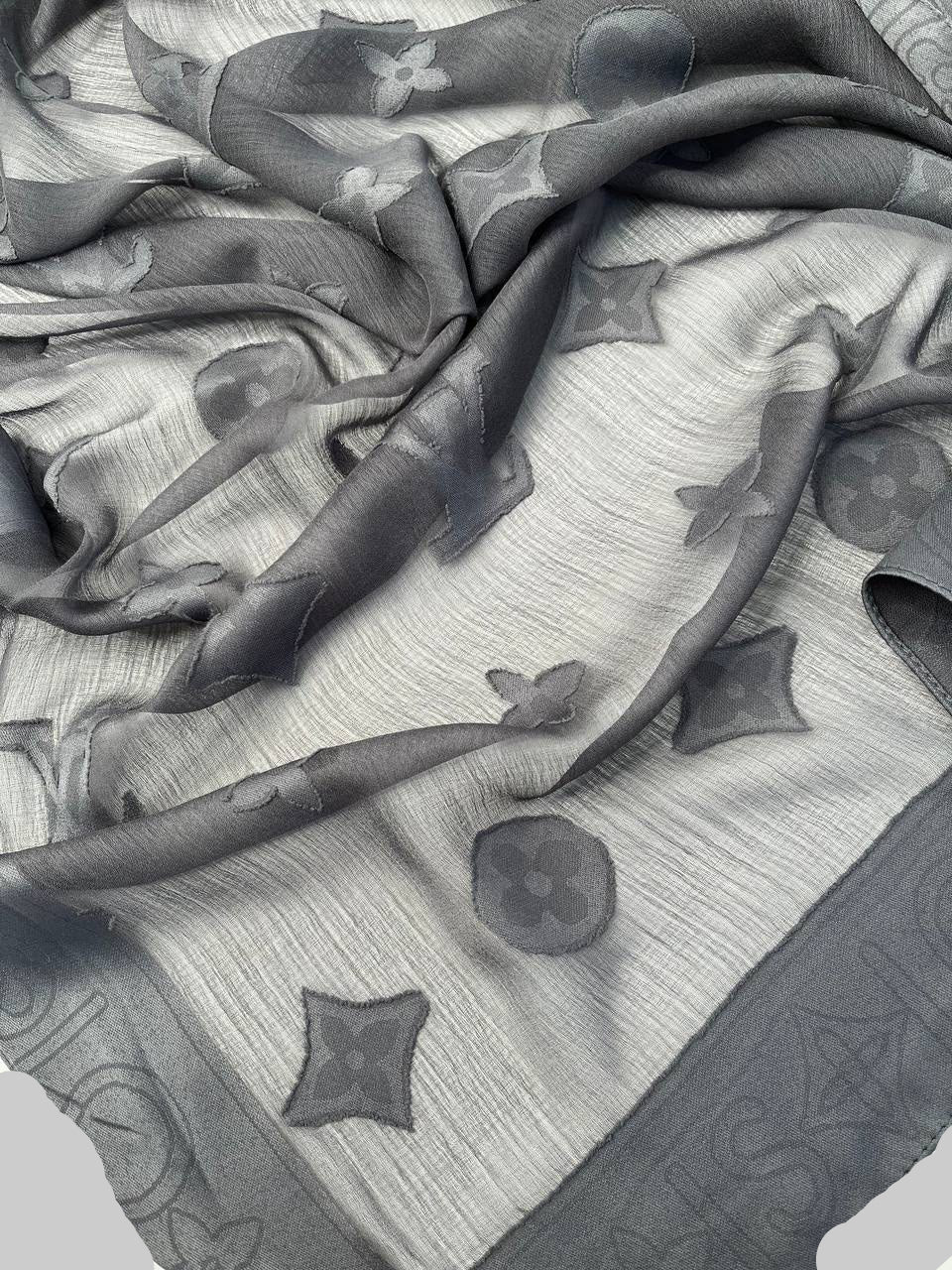 Kenz Devoré lv Chiffon Scarf