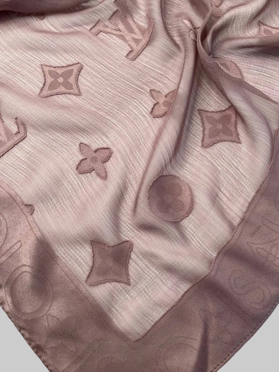 Kenz Devoré lv Chiffon Scarf