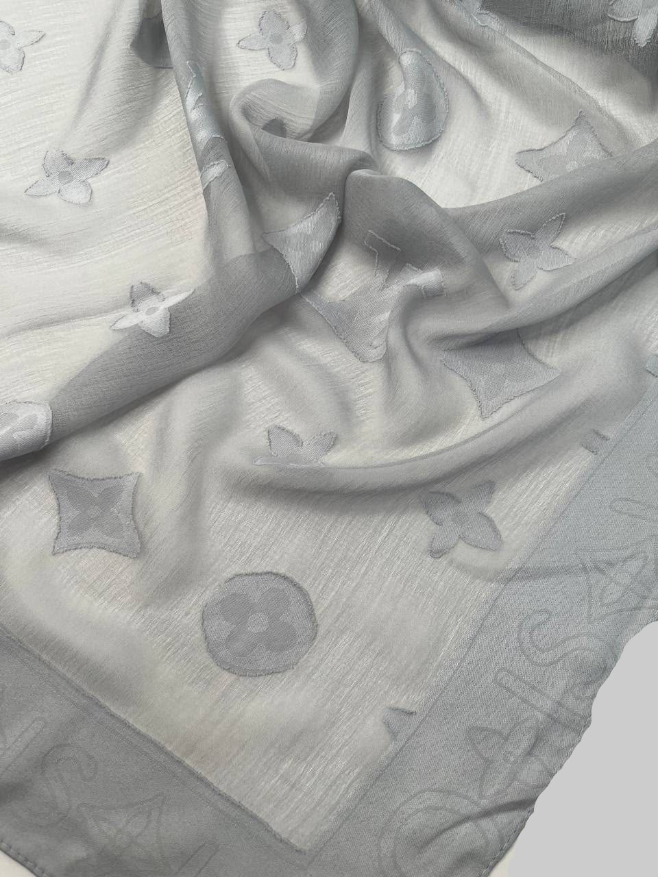 Kenz Devoré lv Chiffon Scarf