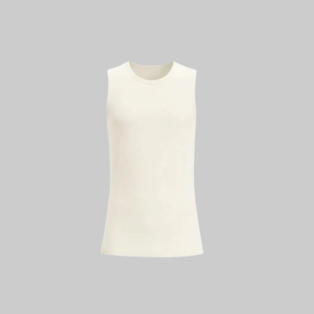 Wide-Strap Cotton Bodysuit